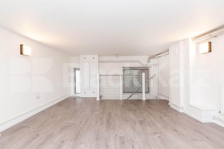 The iconic Ability Plaza development in Dalston with large terrace  Ability Plaza - Kingsland Road, Dalston / Haggerston